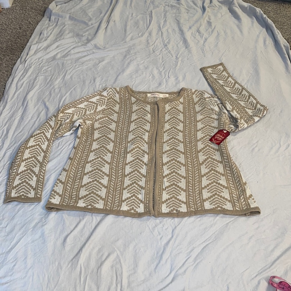 Faded glory sweater jacket